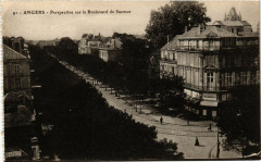 Angers - Perspective sur le Boulevard de Saumur à Angers