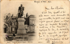 Angers - Statue de David d'Angers à Angers