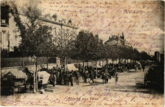 Angers - Marche aux fleurs à Angers
