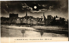 Saumur - Vue générale des Quais à Saumur