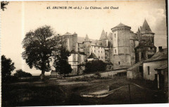 Saumur - Le Chateau cote Ouest à Saumur