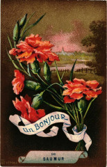 Un bonjour de Saumur à Saumur