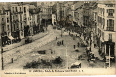 Angers - Entrée du Fauburg Saint-Michel à Angers