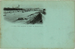 Angers-Vue gennerale et Pont de Haute Chaine à Angers