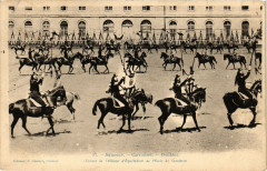 Saumur - Carrousel - Doubler - (Extrait de l'Album d'Equitation à Saumur