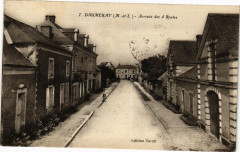 Daumeray - Arrivée des 4 Routes