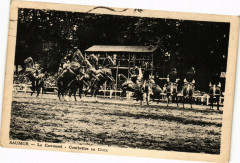 Saumur - le Carrousel - Courbettes en Croix à Saumur