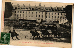 Saumur - Carrousel Arrivée de l'Artillerie à Saumur
