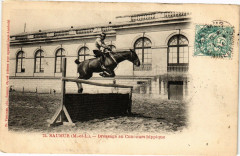 Saumur - Dressage au Concours hippique à Saumur