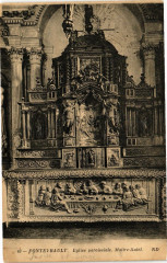 Fontevrault - Eglise paroissiale Maitre-Autel