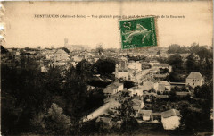 Montfaucon (Maine-et-Loire) - Vue générale prise du haut