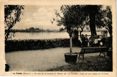 La Pointe - Un coin de la terrasse du Manoir de La