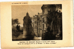 Le Maine et L'Anjou Chateau de Serrant (Maine-et-Loire) Xvi siecle