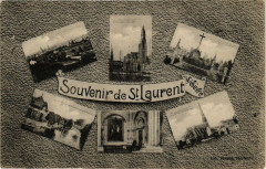 Souvenir de Saint-Laurent sur Sevre -
													49 Maine et Loire
												