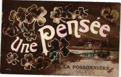 Une Pensée de La Possonniere -
													49 Maine et Loire
												