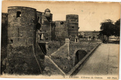 Angers - L'Entrée du Chateau à Angers