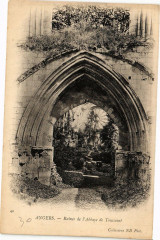 Angers - Ruines de l'Abbye de TousSt à Angers