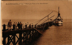 Ile-de-Noirmoutier - Départ pour Pornic sur le Saint-Philibert
