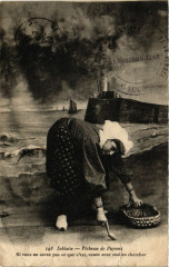Sablaise - Pecheuse de Pignons - Folklore - Type -
													85 Vendée
												