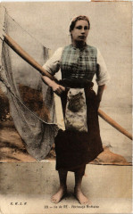 Ile-de-Re - Pecheuse Rhétaise - Folklore