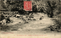 Les Gorges du Tarn - Passage d'un rapide apres Les Vignes