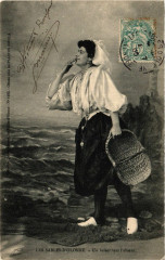 Les Sables-d'Olonne - Un baiser vers l'absent - Folklore aux Sables-d'Olonne