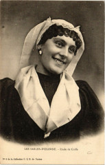 Les Sables-d'Olonne - Etude de Coiffe - Folklore - Type aux Sables-d'Olonne