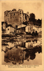 Clisson - Ruines de l'ancien Chateau -
													85 Vendée
												