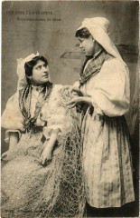 Les Sables-d'Olonne - Raccommodeuses de filets aux Sables-d'Olonne