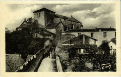 Un coin de l'Eglise à Angles