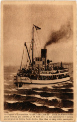 Le Vapeur d'Excursions Saint-Phillbert� parti de Noirmoutier pour