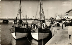 Saint-Gilles-sur-Vie Le Port et le nouveau Pont