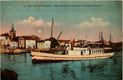 Les Sables-d'Olonne - Depart du Bateau d'excursions Ville de Saint-.. aux Sables-d'Olonne