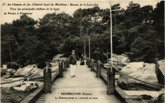 Noirmoutier - Le Debarcadere et l'entrée du bois -
													85 Vendée
												