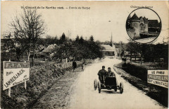 Circuit de la Sarthe 1906 - Entrée de Berfay à Berfay