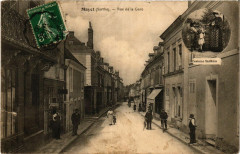 Rue de la Gare à Mayet