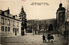 Chateau-du-Loir Place de l'Eglise - La Poste -
													72 Sarthe
												
