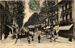 Le Mans - L'Avenue Thiers au Mans