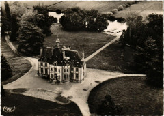 Noyen - Vue aerienne - Maison des Jeunes de la S.N.C.F....