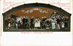 Wandgemalde im Strassbourg Centralbahnhof
