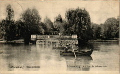 Strasbourg Le Lac de l'Orangerie à Strasbourg