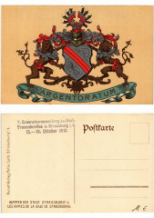 Litho Argentoratum Strassburg. Alsace