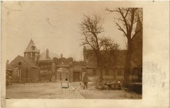 Town Scene - Photo Postcard