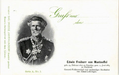 Edwin Freiherr von Manteuffel - General-Feldmarshall - Elsass