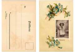 Litho Elsasserin Alsace