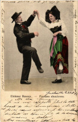 Paysans Alsaciens - Elsasser Bauern - Folklore - Types