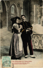 Les Fiancailles de l'Alsacienne - Folklore - Types
