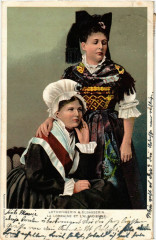 La Lorraine et L'Alsacienne - Folklore - Types