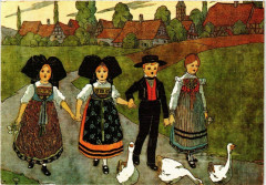 L'Alsace Merveilleuse de Hansi - Folklore - Types - 1983
