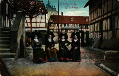 Elsassische Trachten - Folklore - Types